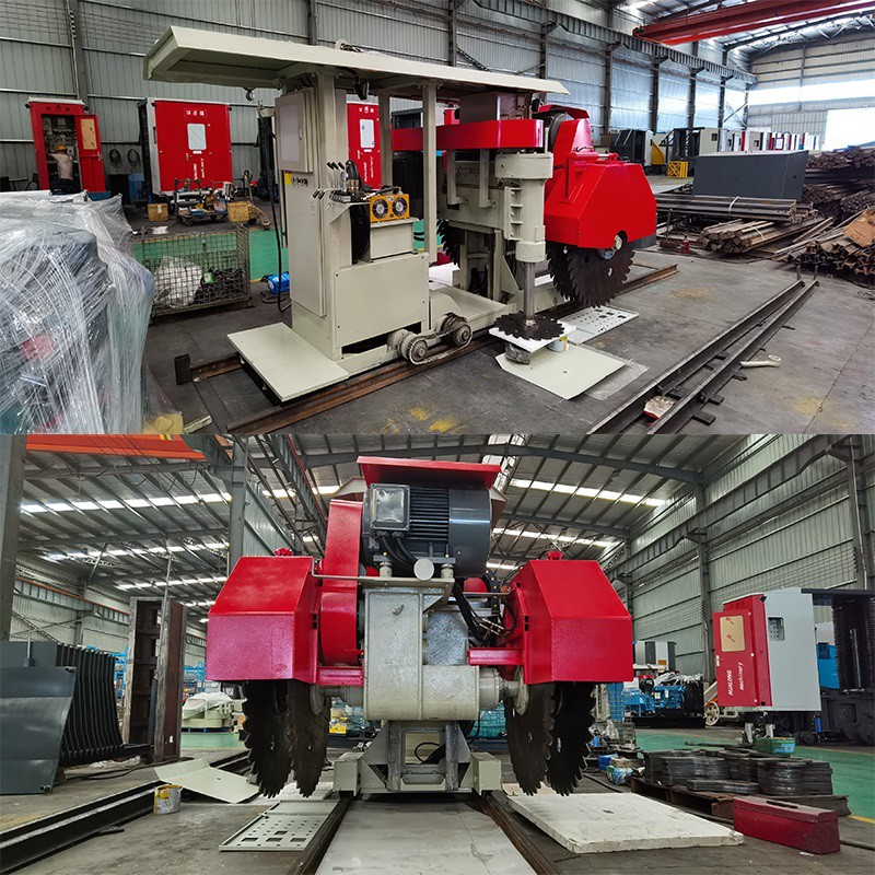 Stroj na řezání kamene v Keni